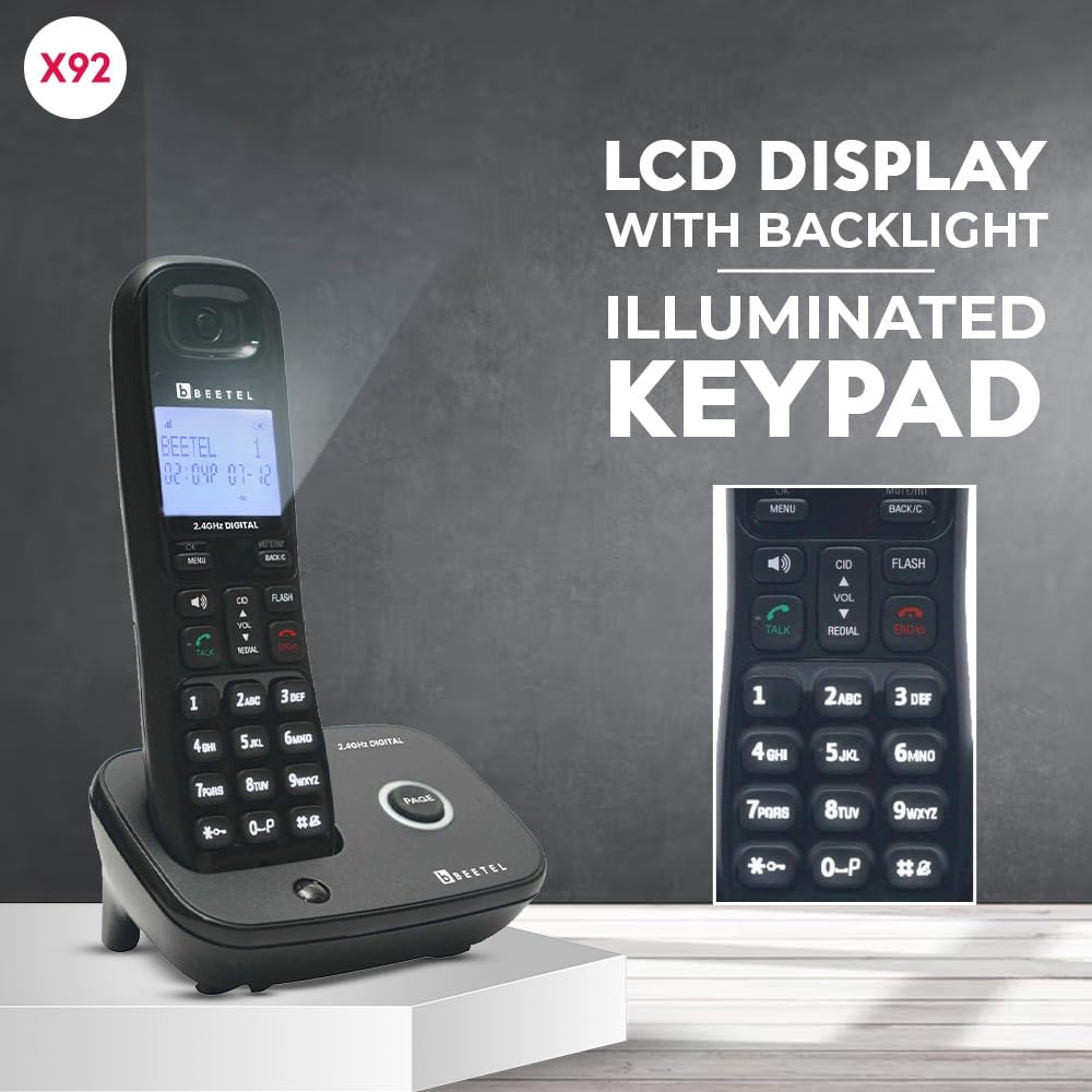 Beetel X92 Cordless Phone