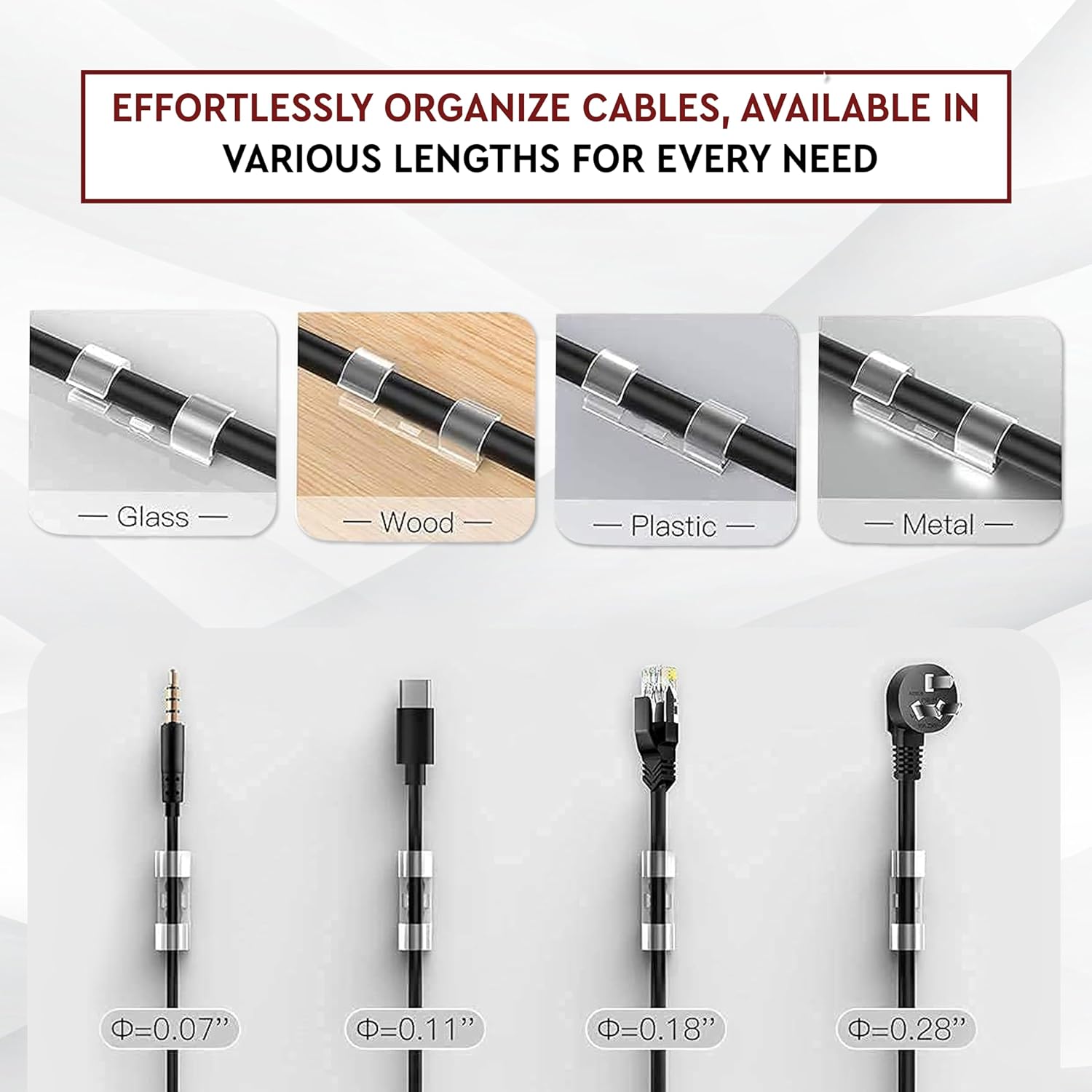 Cable Organizer Clips