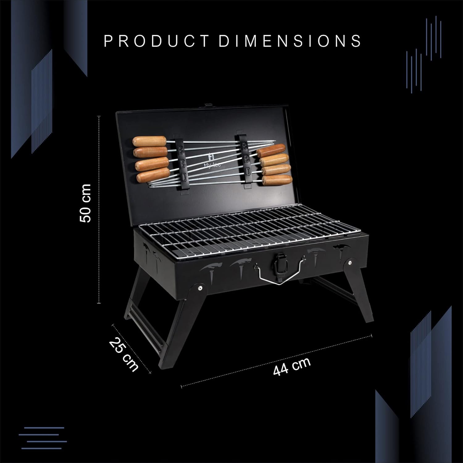 H Hy-Tec BBQ Grill