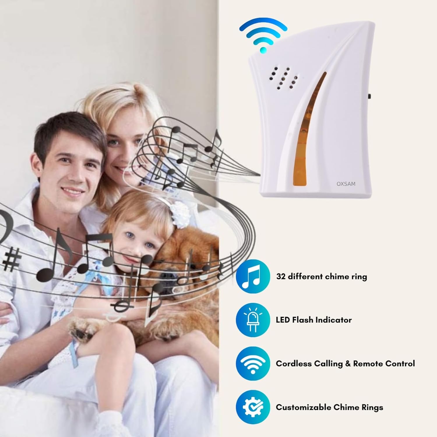 OXSAM Wireless Doorbell